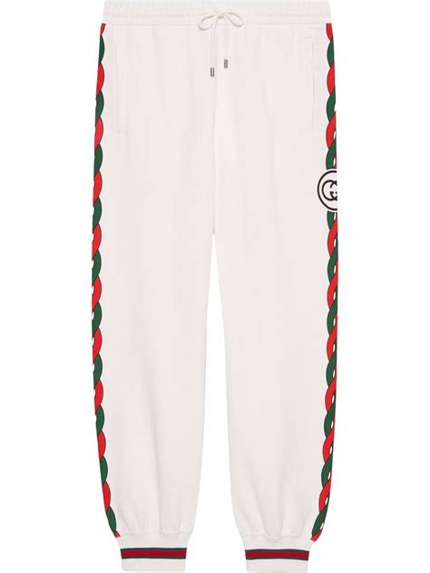 gucci bee track pants|Gucci track pants men.